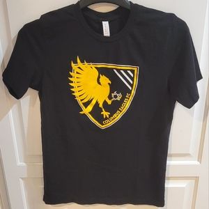 Women's Columbus Eagles Black Tee Shirt.  Size M